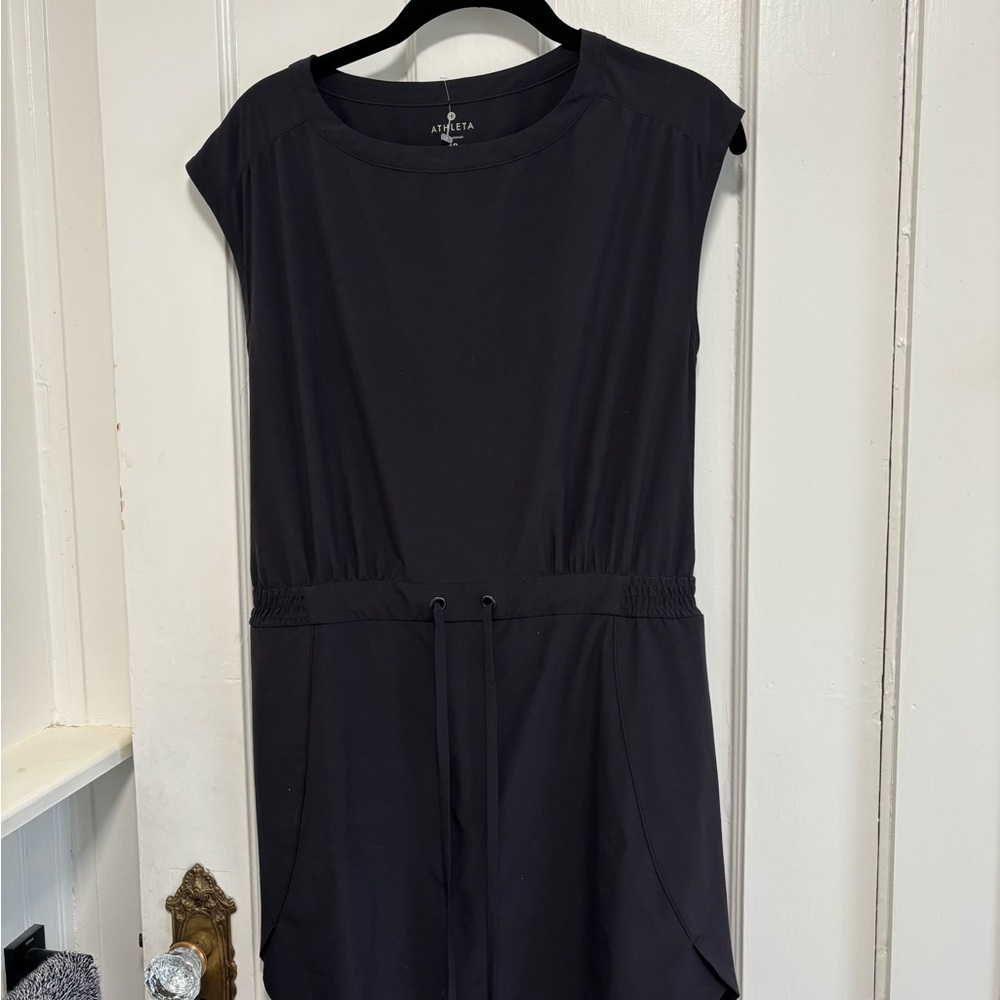 Athleta Charcoal Mini Dress